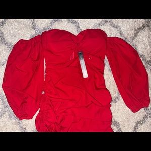 COPY - Removable sleeve twist front cut-out body on dress